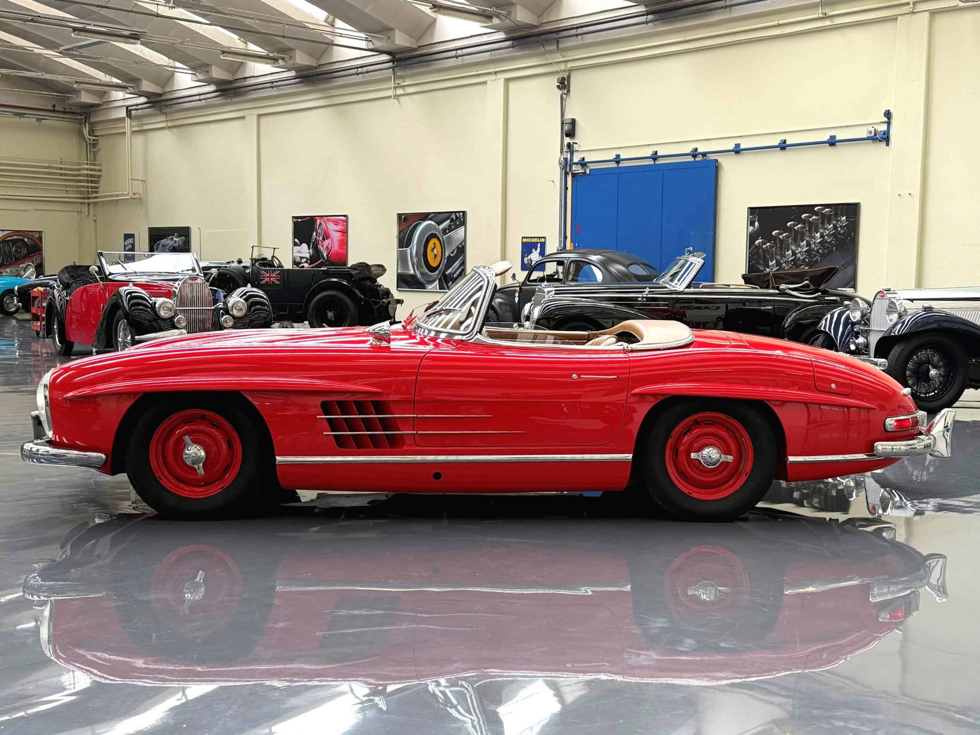 1960 Mercedes-Benz 300 SL - Restauriert / Rudge-Felgen, foto 7