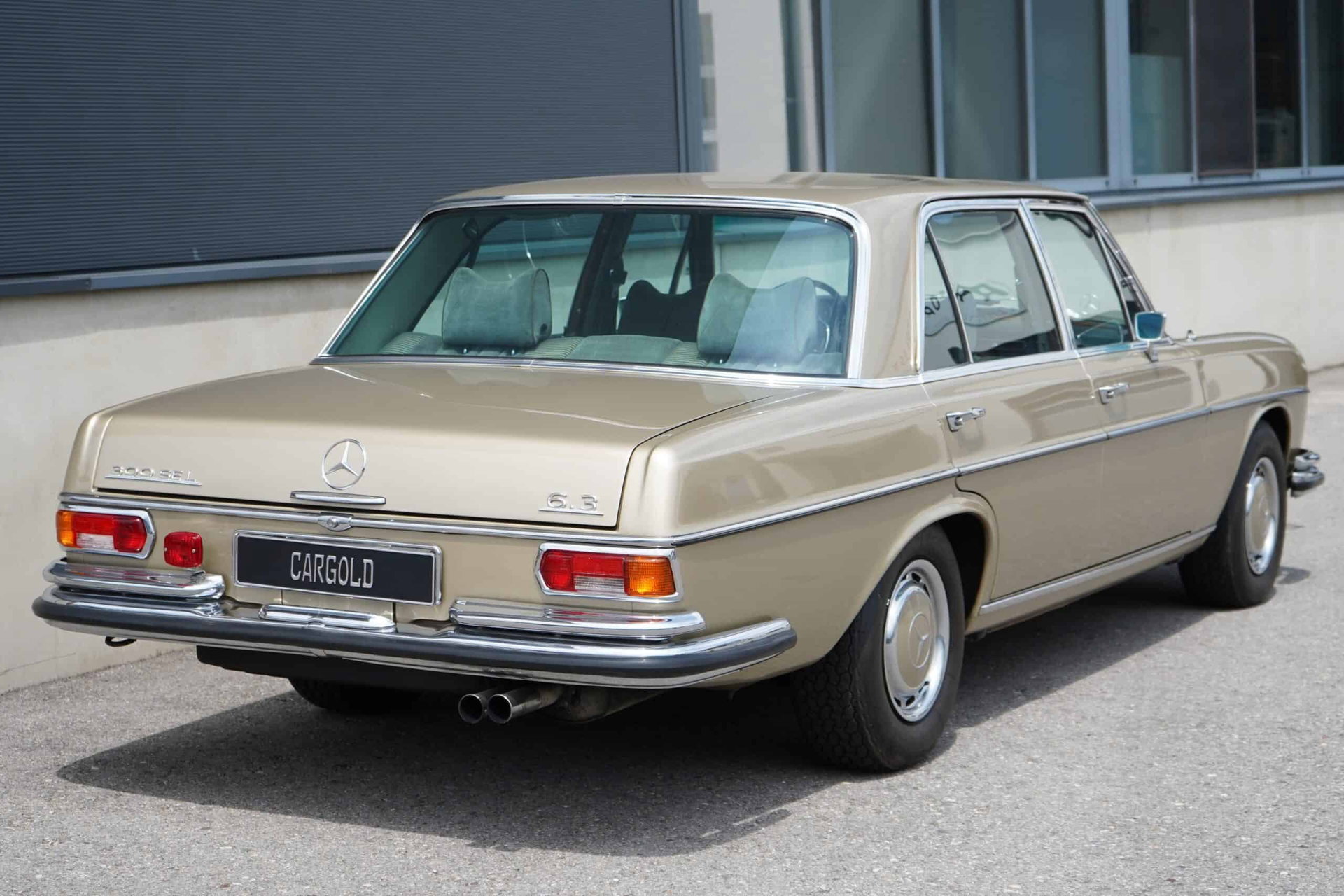1972 Mercedes-Benz S-Class - Pappdeckelbrief / Klimaanlage / Schiebedach, foto 11