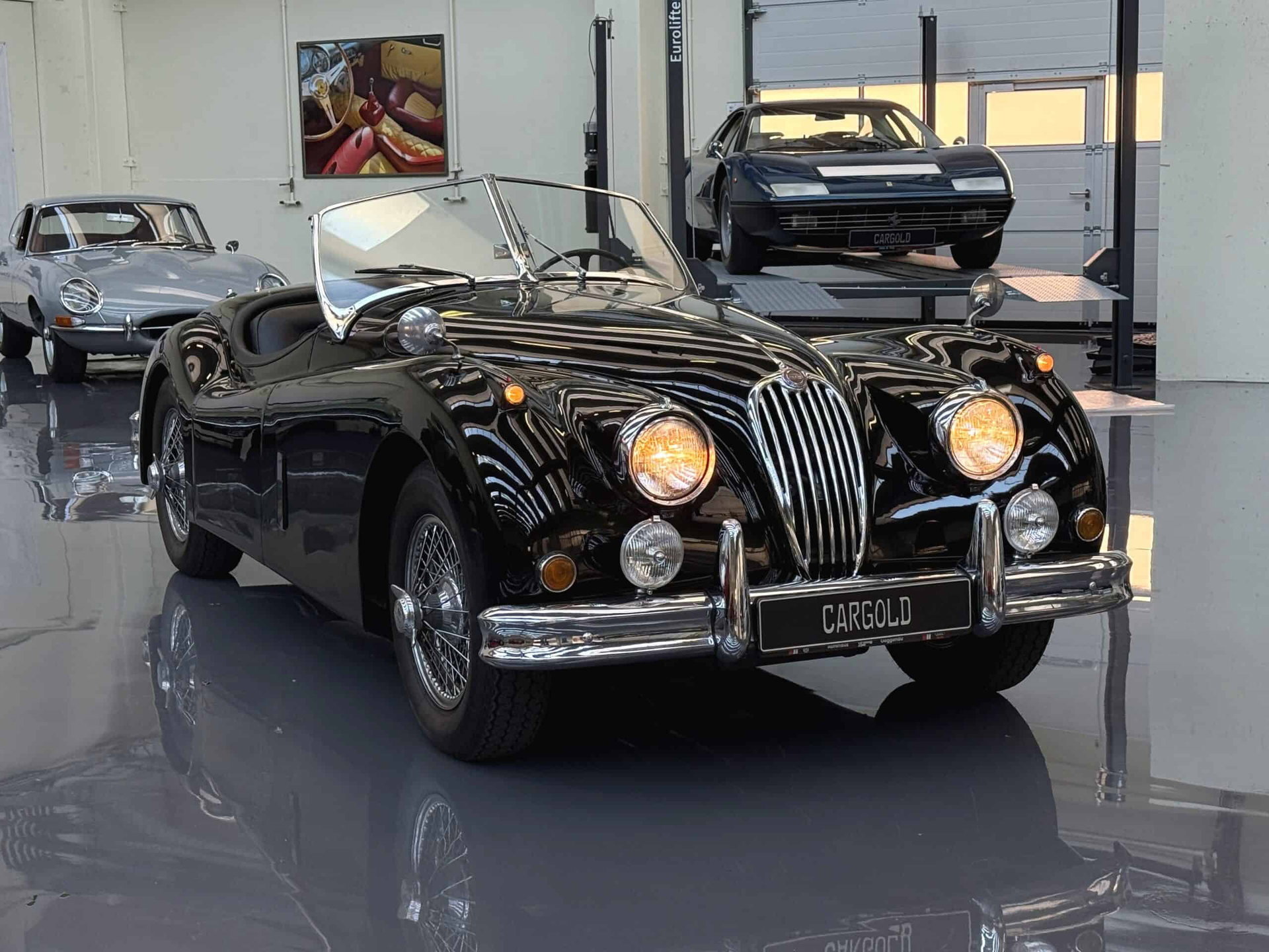 1956 Jaguar XK 140 - HERITAGE CERTIFICATE / MATCHING NUMBERS, foto 7