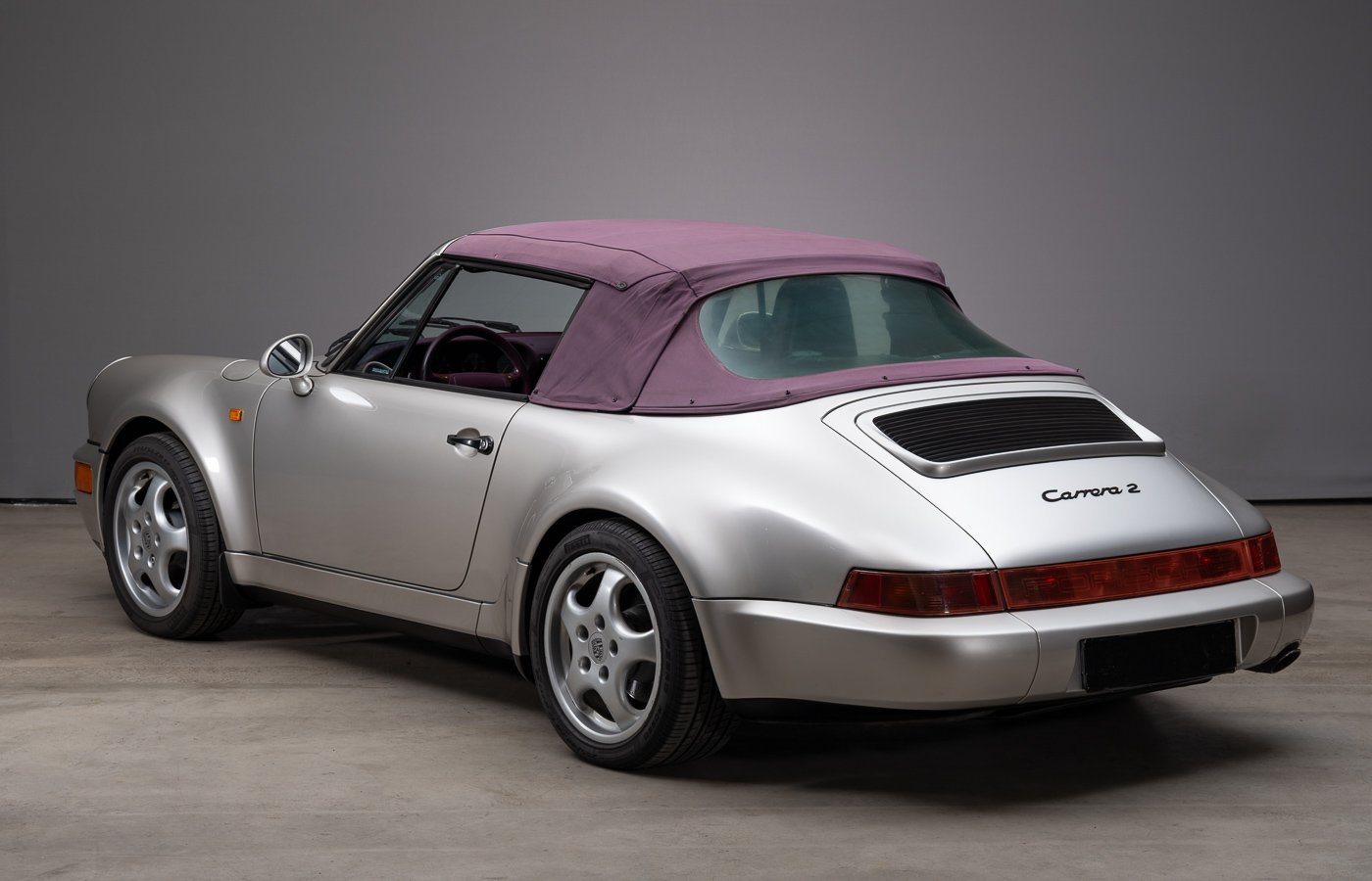 1992 Porsche 911 / 964 Carrera - 964 Carrera 2 Cabriolet -Werks Turbo Look-, foto 8