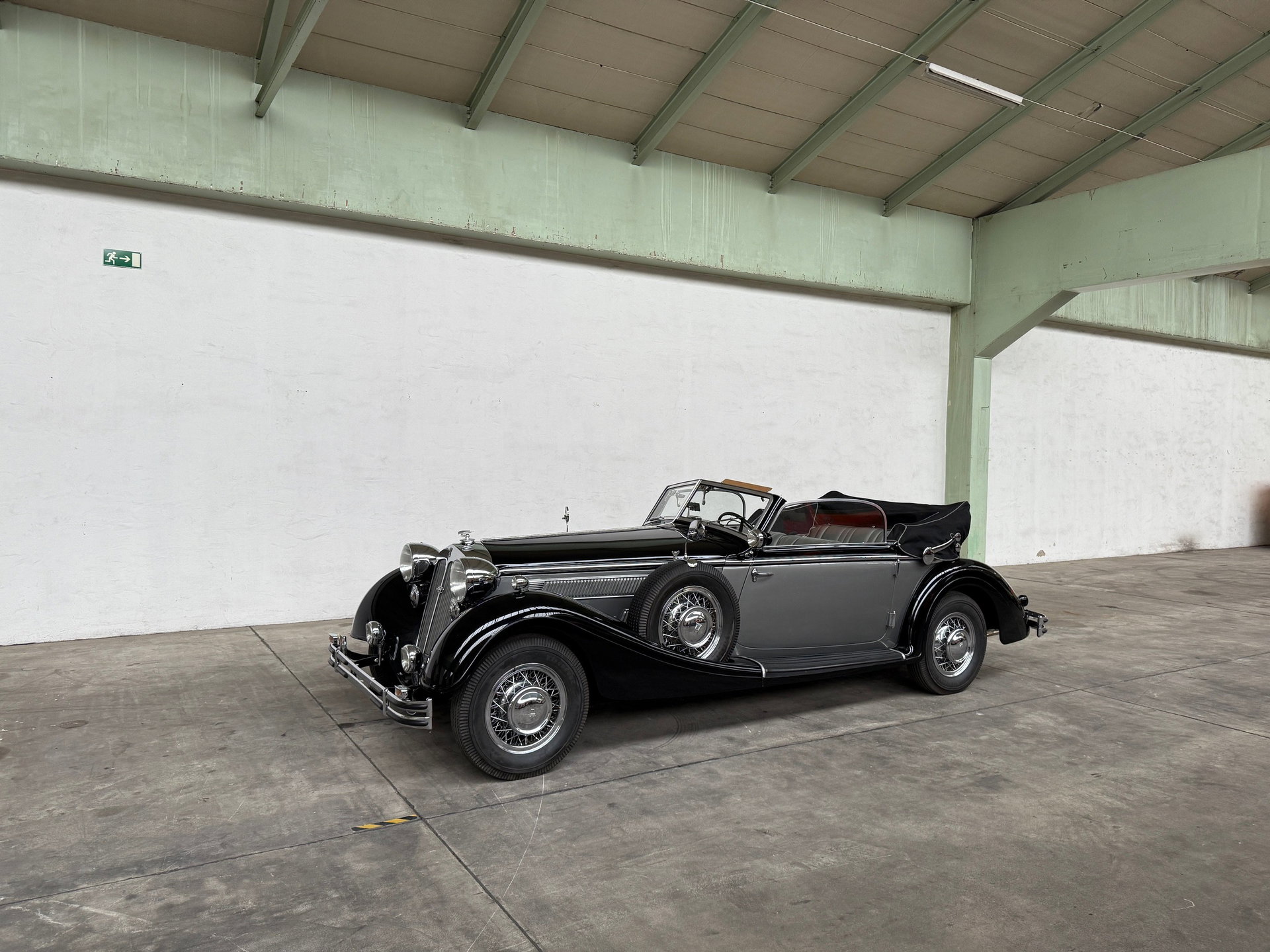 1938 Horch 853 - A Sport Cabriolet, foto 1