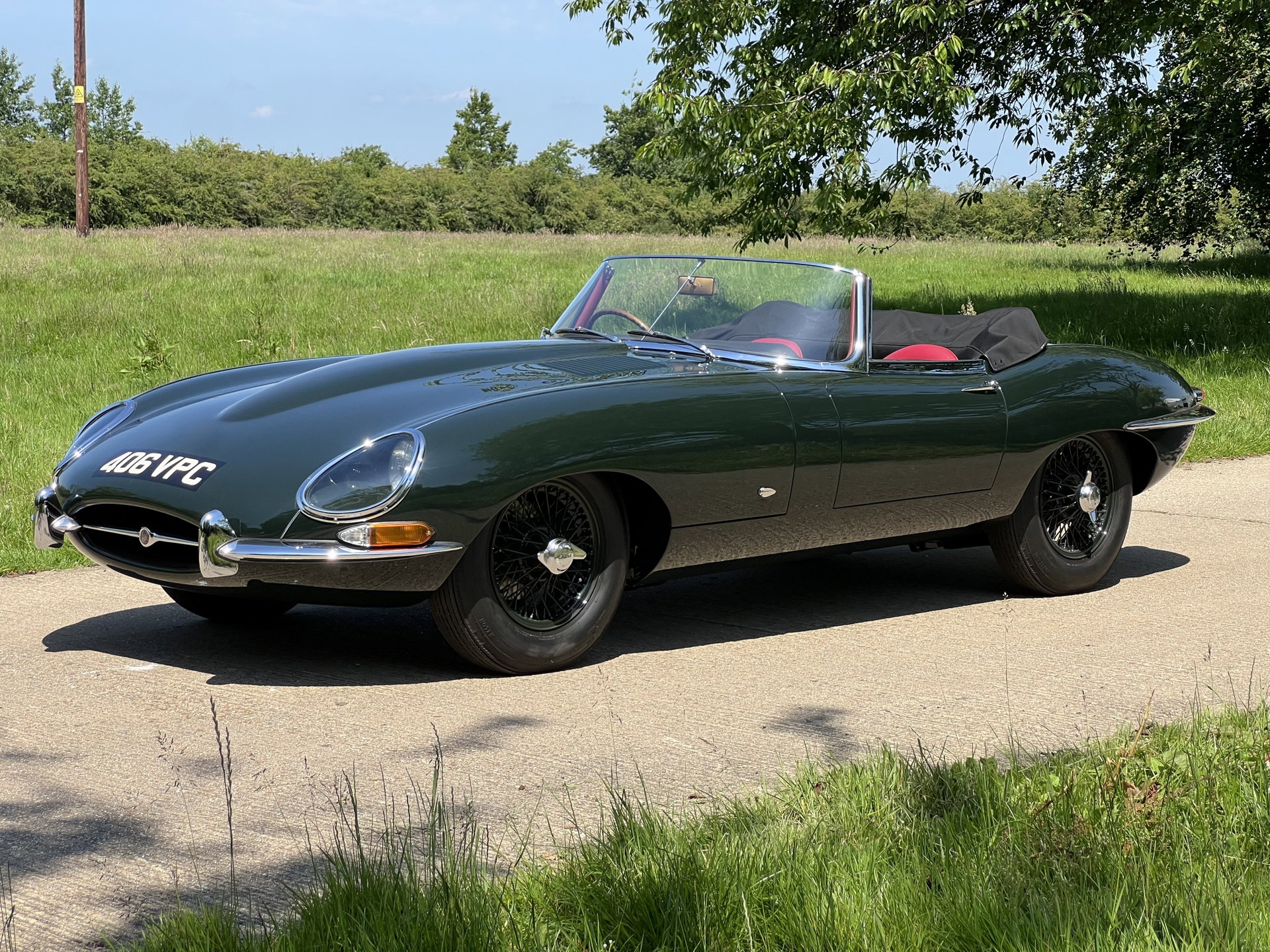 1961 Jaguar E-Type SI - S1 3.8 Roadster OBL, Sold new to Bruce McLaren, Chassis #15. Priority List Car., foto 1