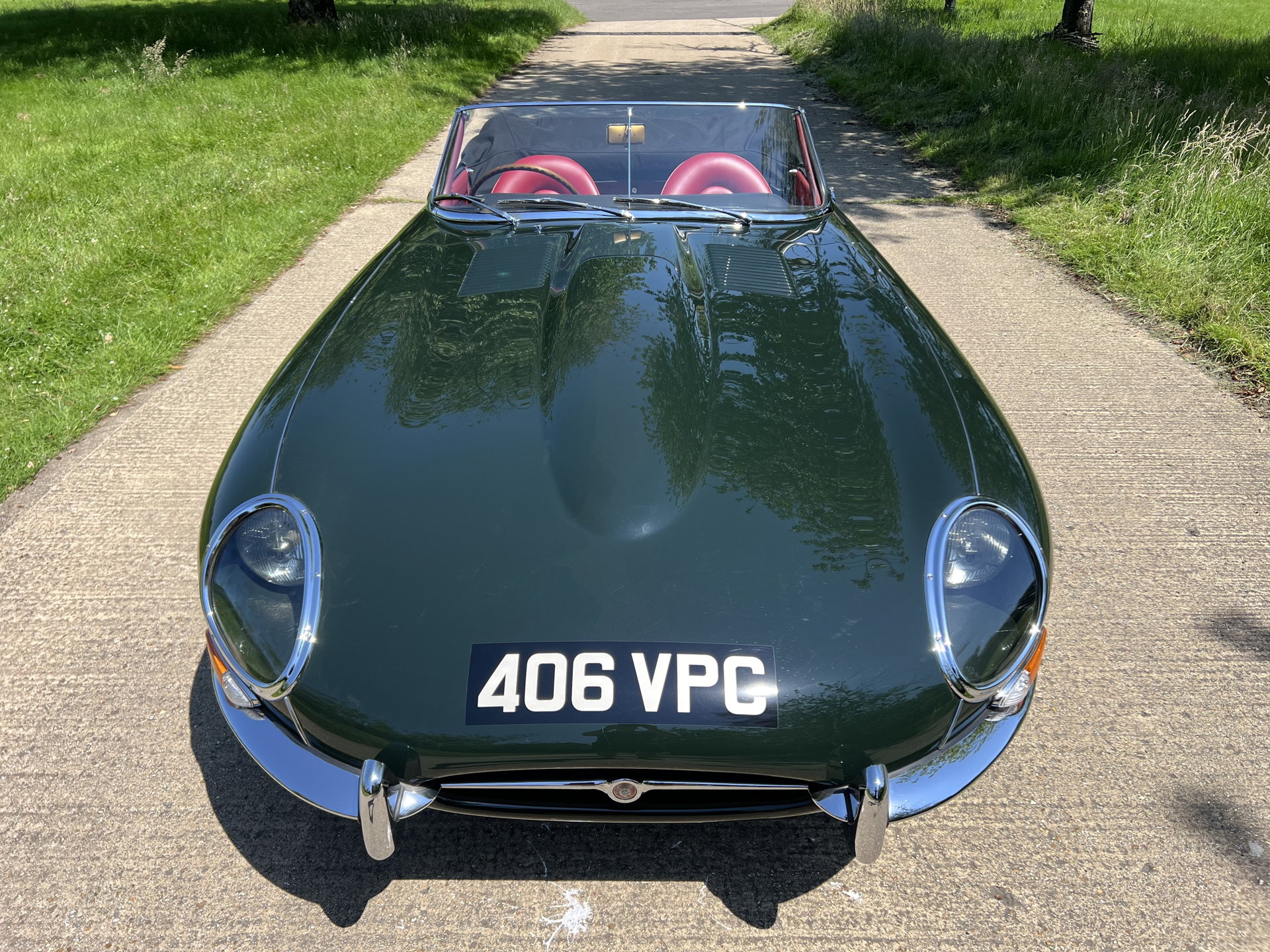 1961 Jaguar E-Type SI - S1 3.8 Roadster OBL, Sold new to Bruce McLaren, Chassis #15. Priority List Car., foto 5