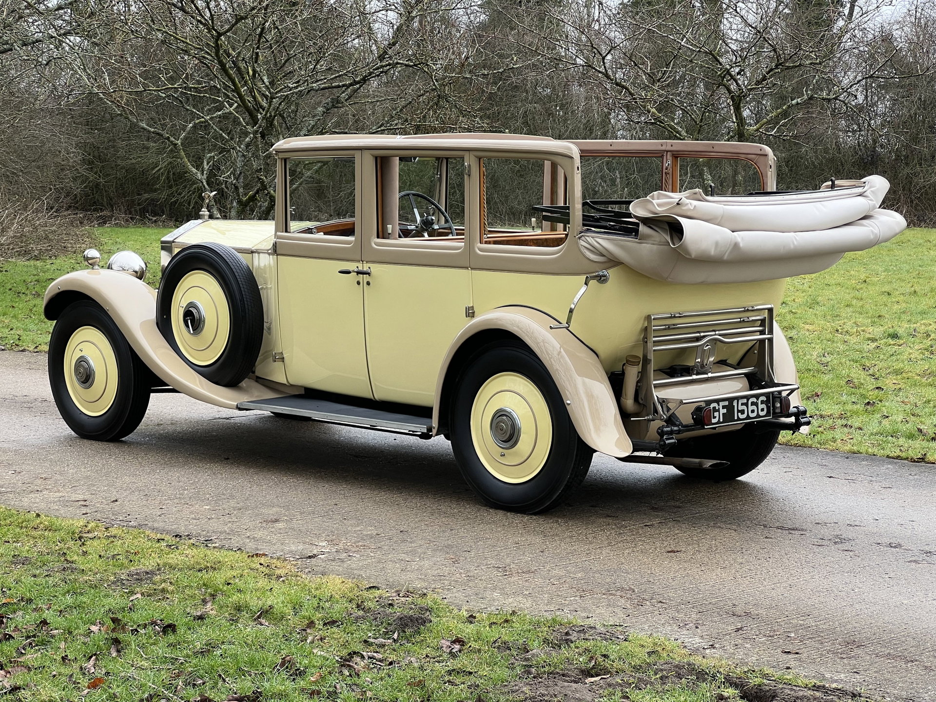 1930 Rolls-Royce 20/25 H.P. - Park Ward / Salmons Cabriolet, foto 3