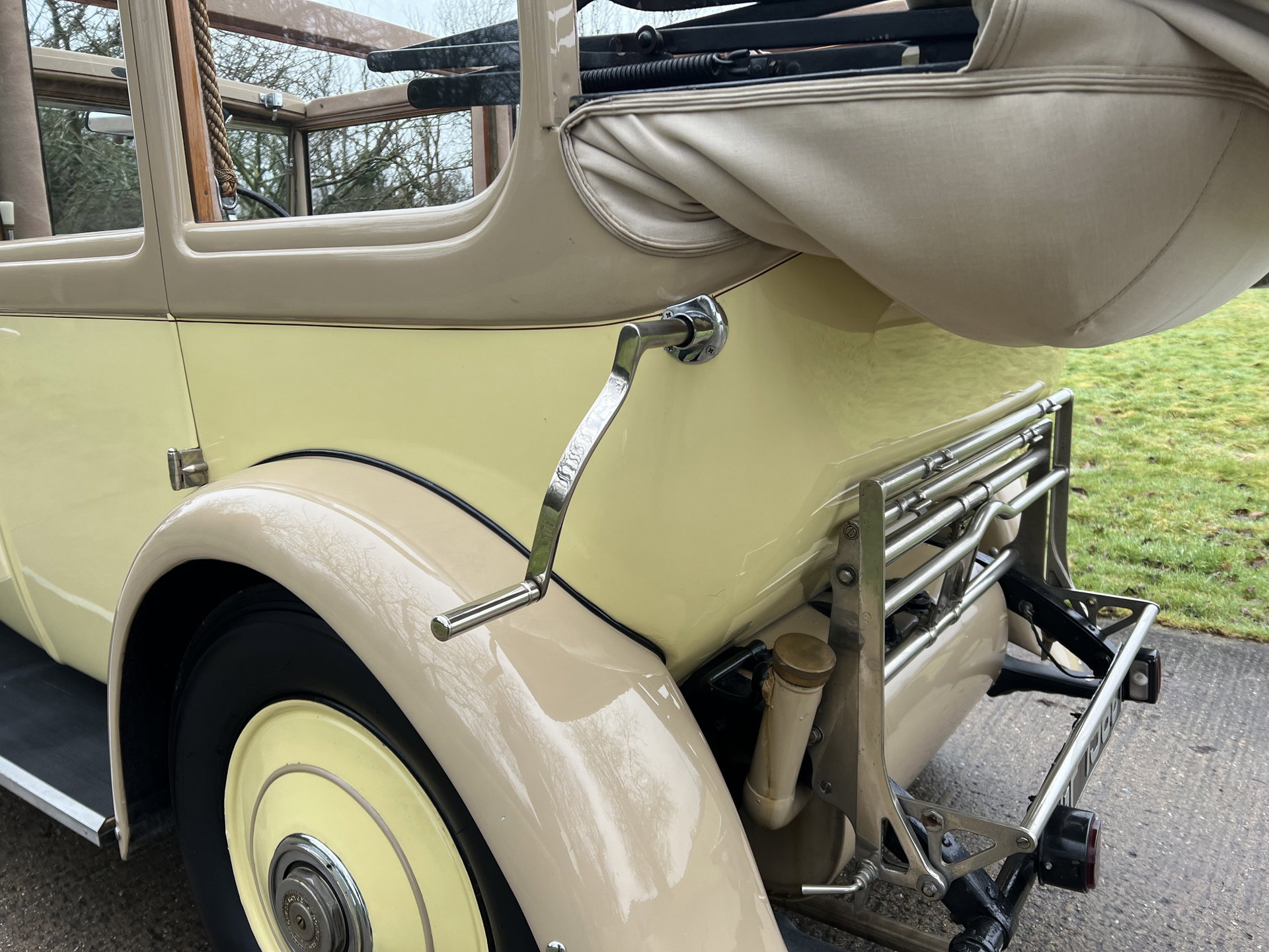 1930 Rolls-Royce 20/25 H.P. - Park Ward / Salmons Cabriolet, foto 11