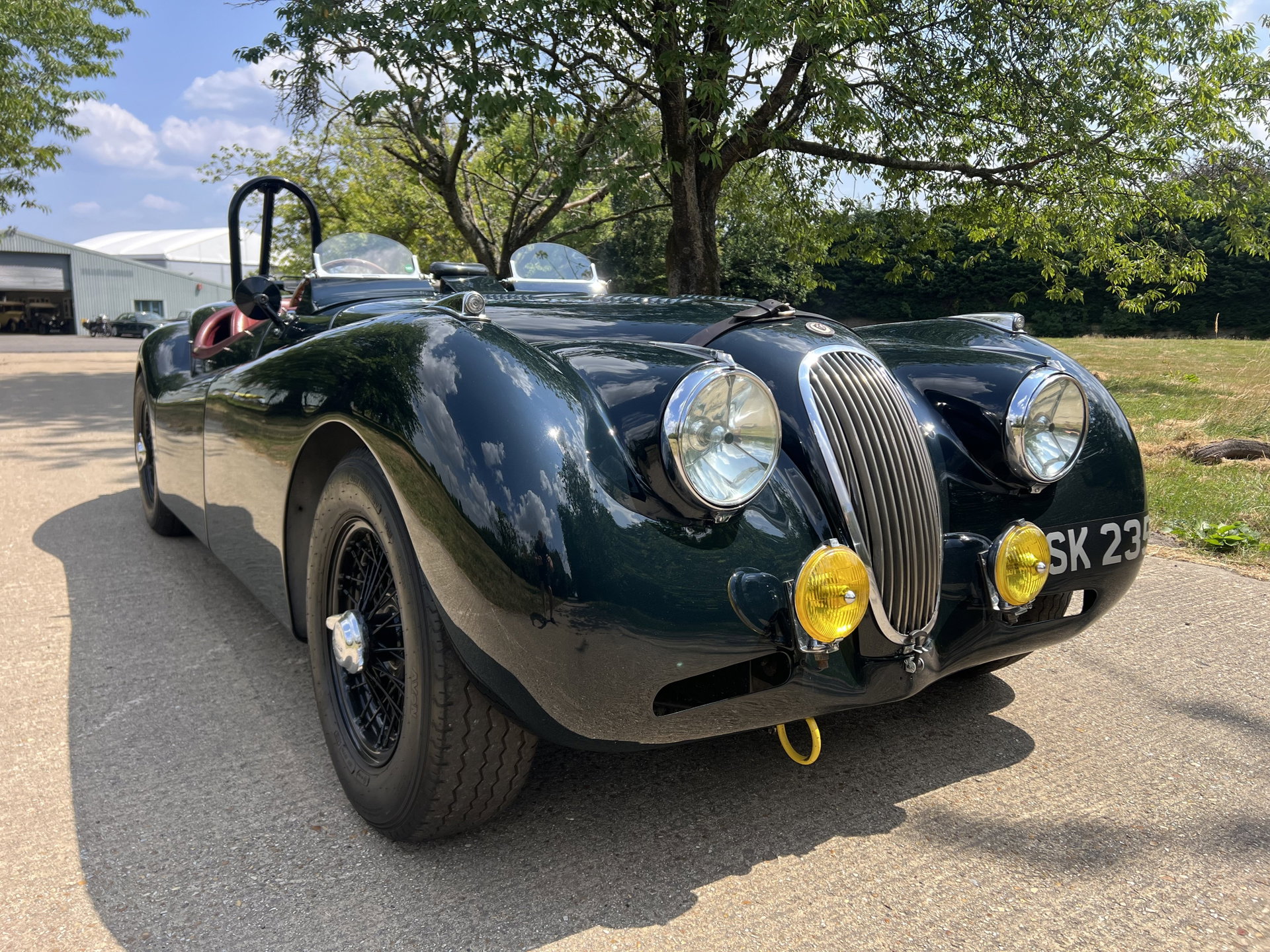1951 Jaguar XK 120 - Roadster “Tester Spec” Race prepared., foto 9