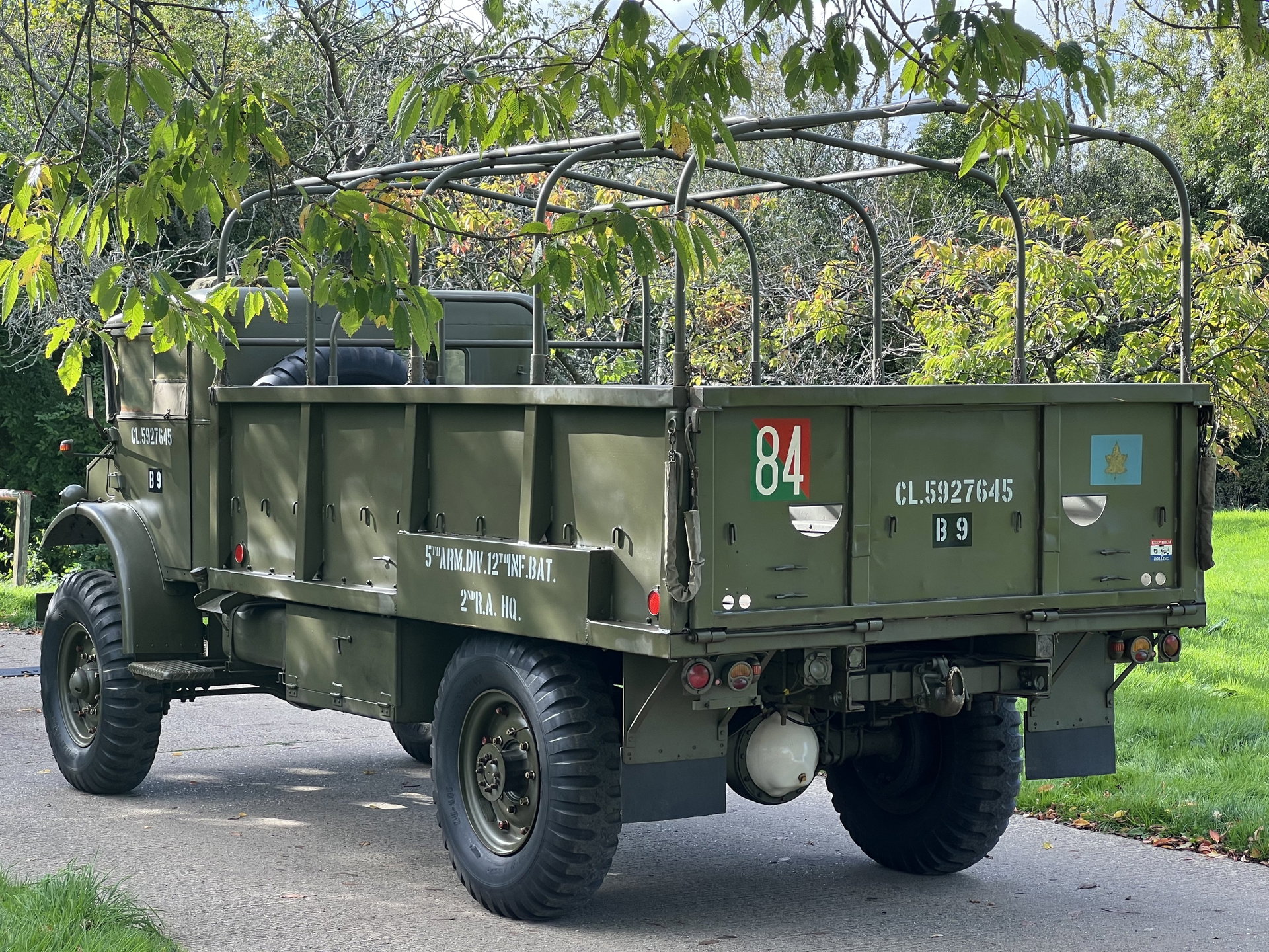 1945 Chevrolet Canadian Military Pattern - 3 ton airportable type with the number 13 cab, foto 4