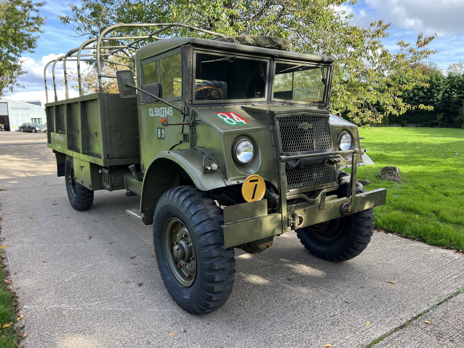 1945 Chevrolet Canadian Military Pattern - 3 ton airportable type with the number 13 cab, foto 7