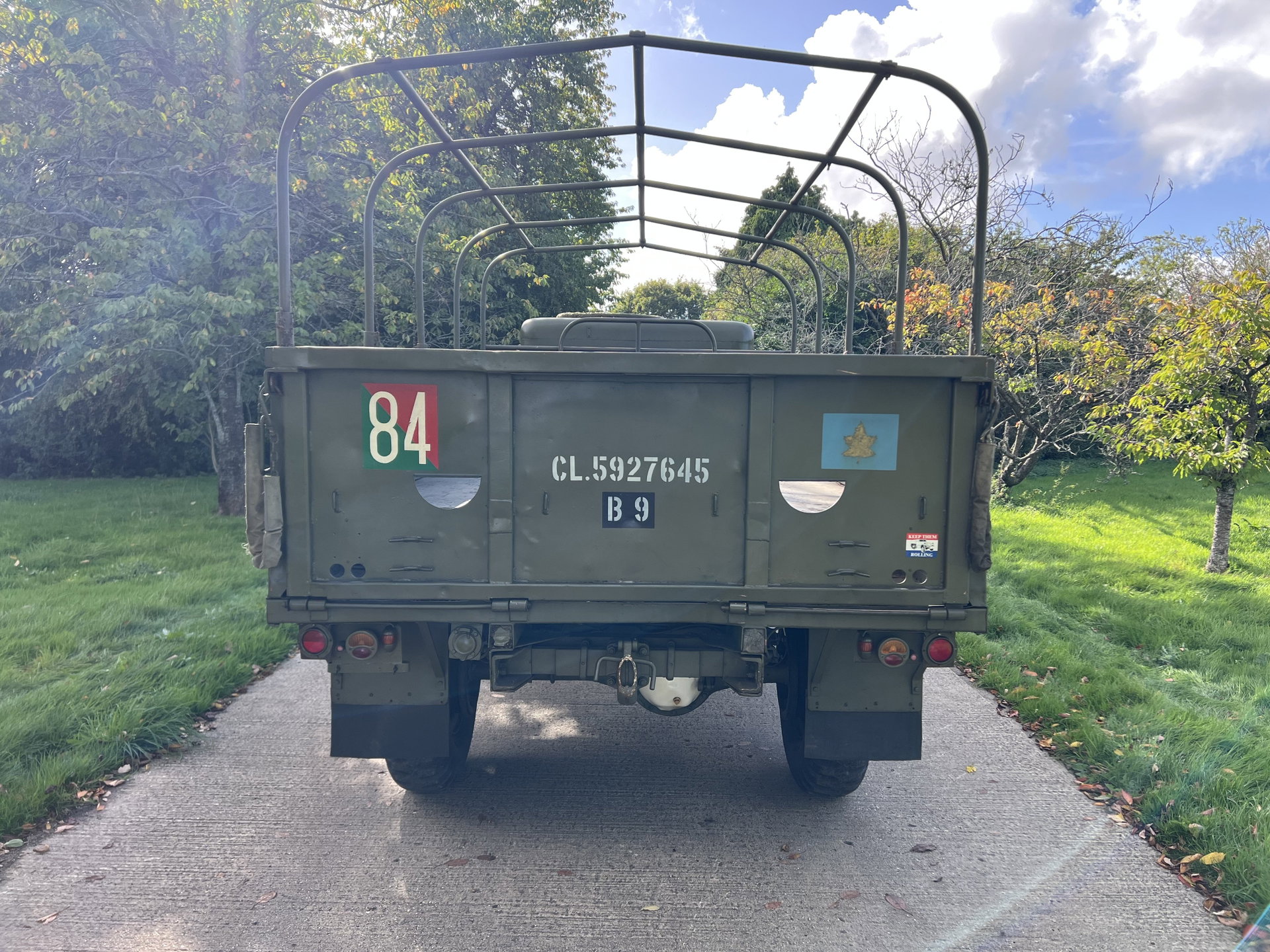 1945 Chevrolet Canadian Military Pattern - 3 ton airportable type with the number 13 cab, foto 12