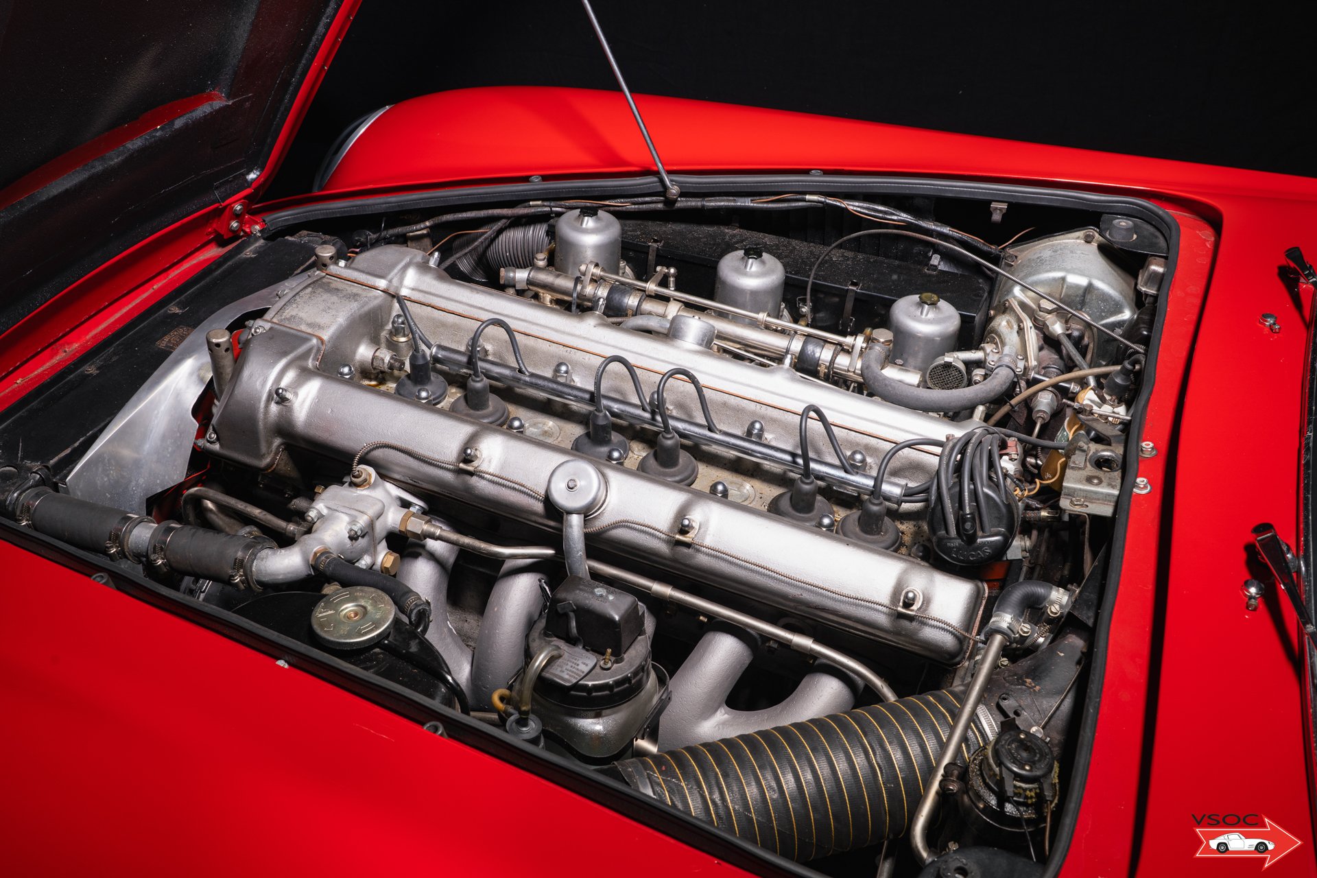1963 Aston Martin DB4 - Series V Vantage - Matching Nr. ‘Special Series’ engine. ‘Fiesta Red’ and complete with factory records., foto 8