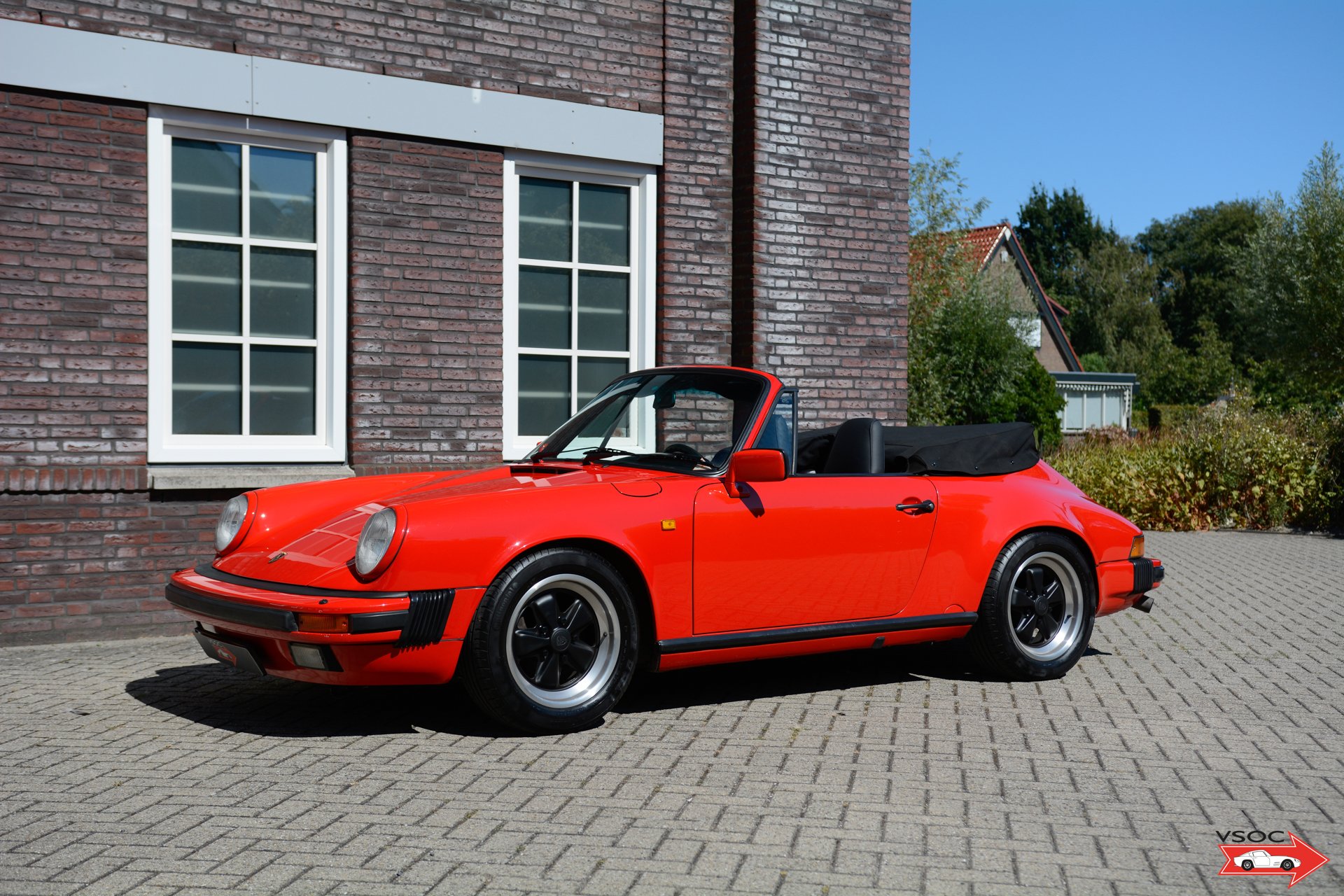 1988 Porsche 911 "G" - Carrera 3.2 Cabriolet G50 - Guards red. Straight from 20-years of single ownership!, foto 3
