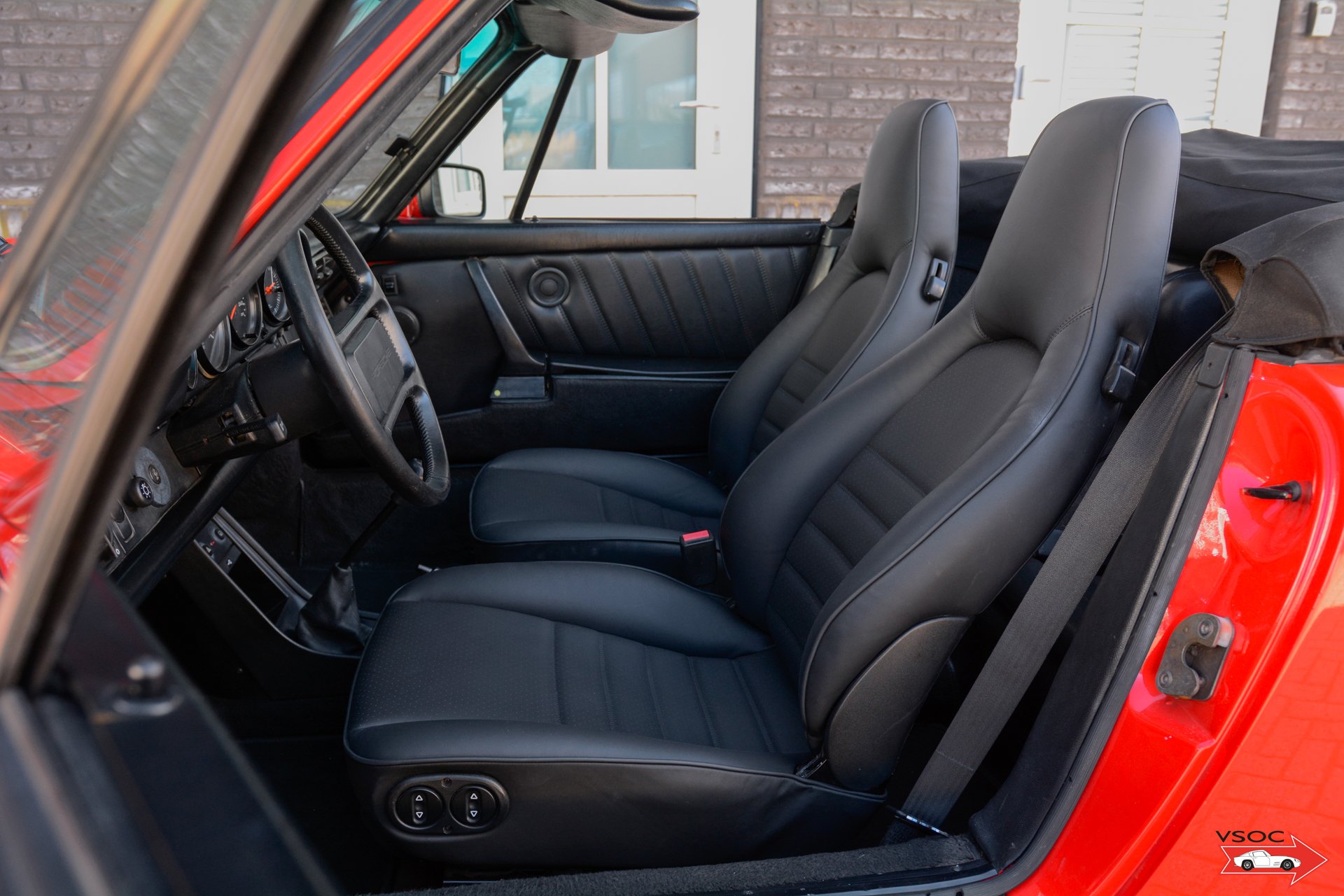 1988 Porsche 911 "G" - Carrera 3.2 Cabriolet G50 - Guards red. Straight from 20-years of single ownership!, foto 9