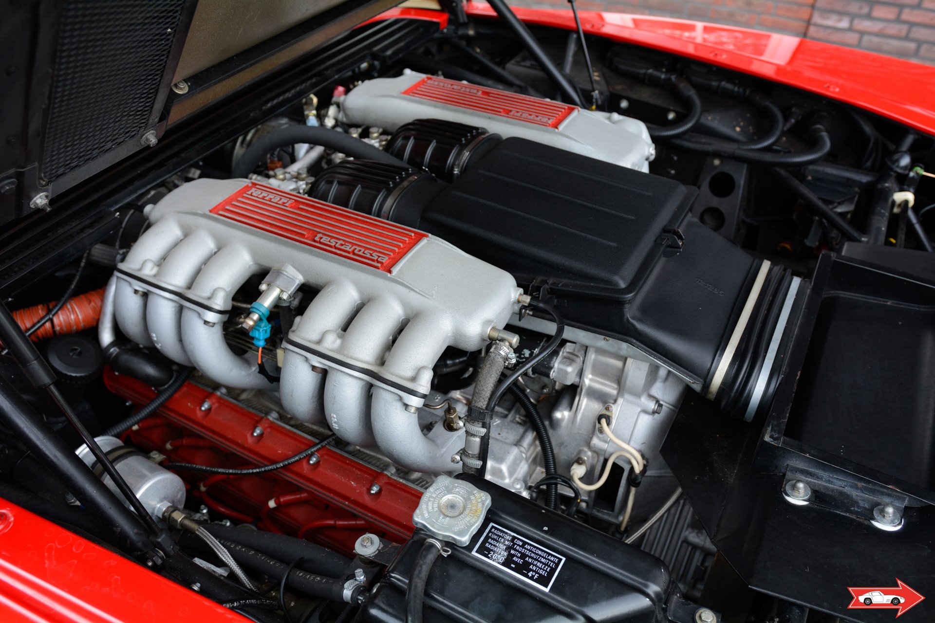 1987 Ferrari Testarossa - 'Rosso'. Just arrived! Finished in the iconic combination of Red over a Cream leather interior, foto 9