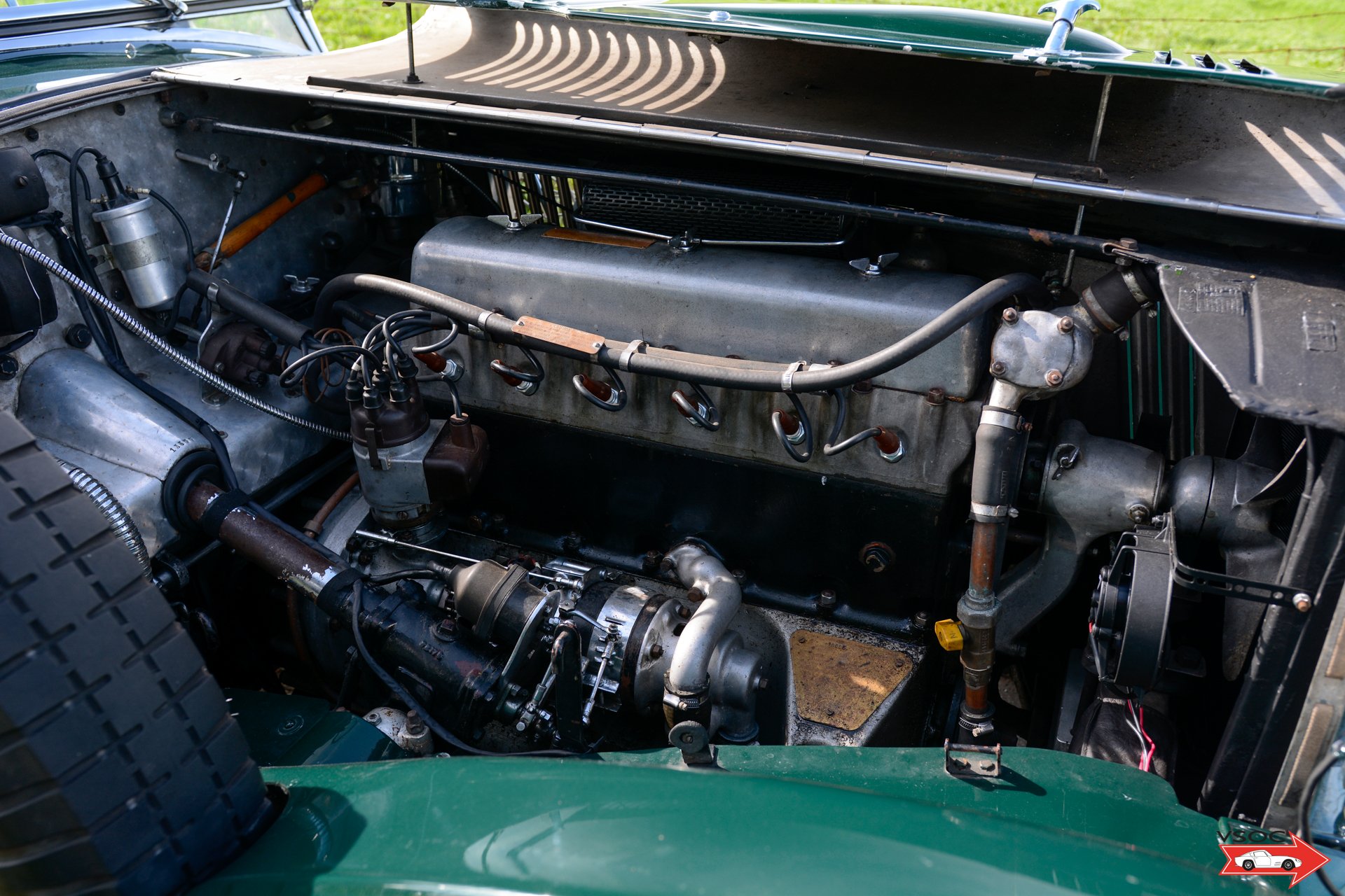 1937 Alvis Speed Twenty Five - Tourer Cross & Ellis - Very rare 4-door convertible. One of only 39 examples ever built, with even fewer surviving today, foto 8