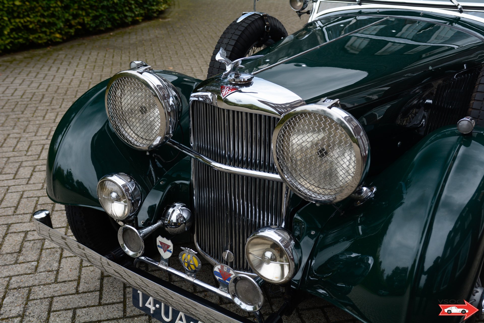 1937 Alvis Speed Twenty Five - Tourer Cross & Ellis - Matching nrs. One of only 39 examples ever built., foto 10