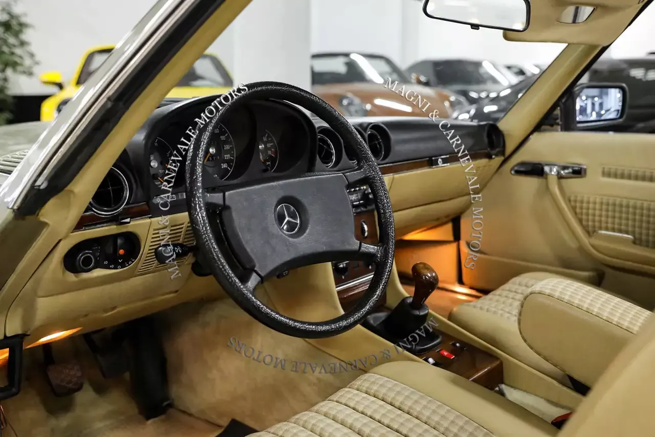 1982 Mercedes-Benz SL - ISCRITTA ALBO A.S.I.|TARGA NERA|LIBRETTO ORIGINALE, foto 9