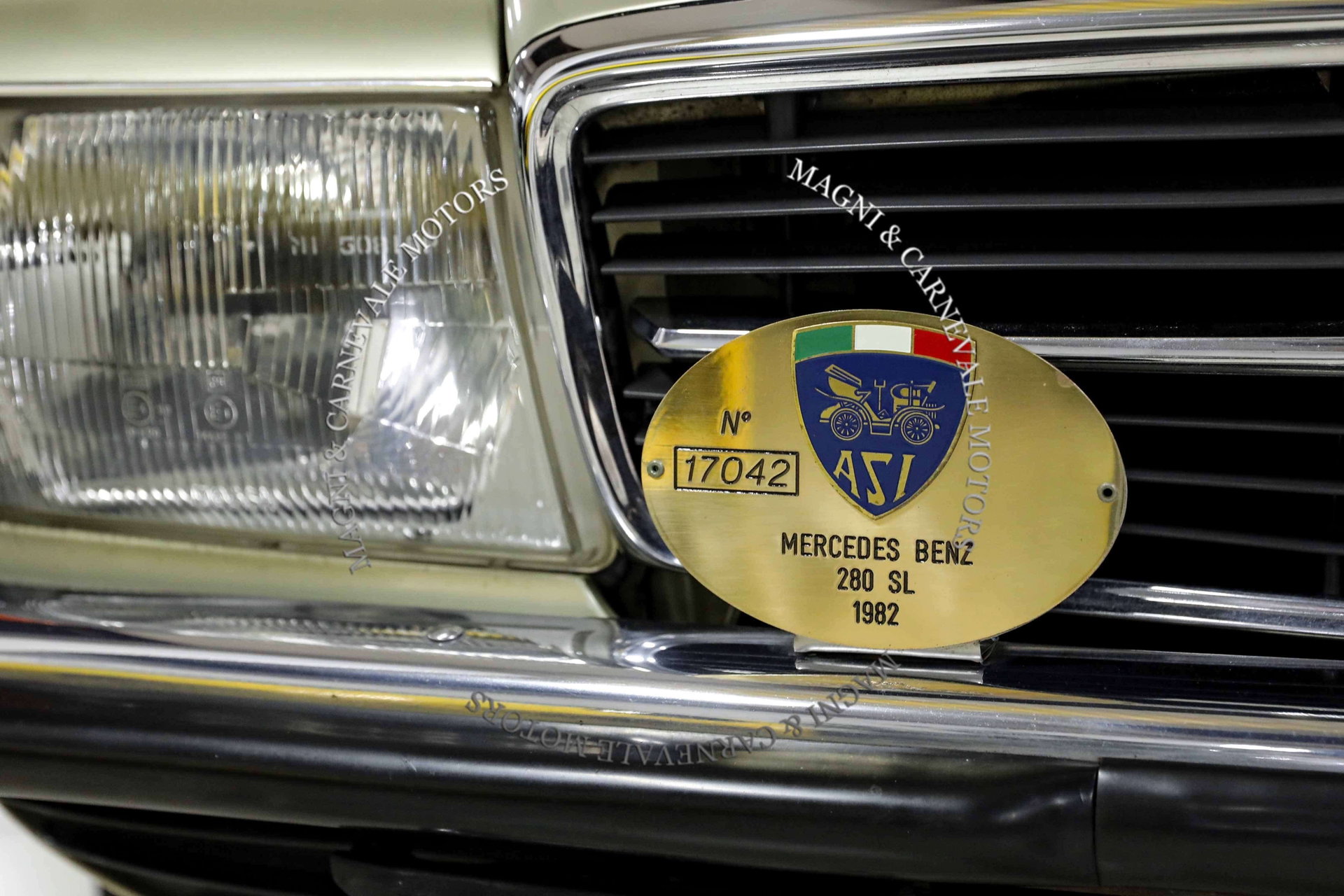 1982 Mercedes-Benz SL - 280 ISCRITTA ALBO A.S.I.|TARGA NERA|LIBRETTO ORIGINALE, foto 8