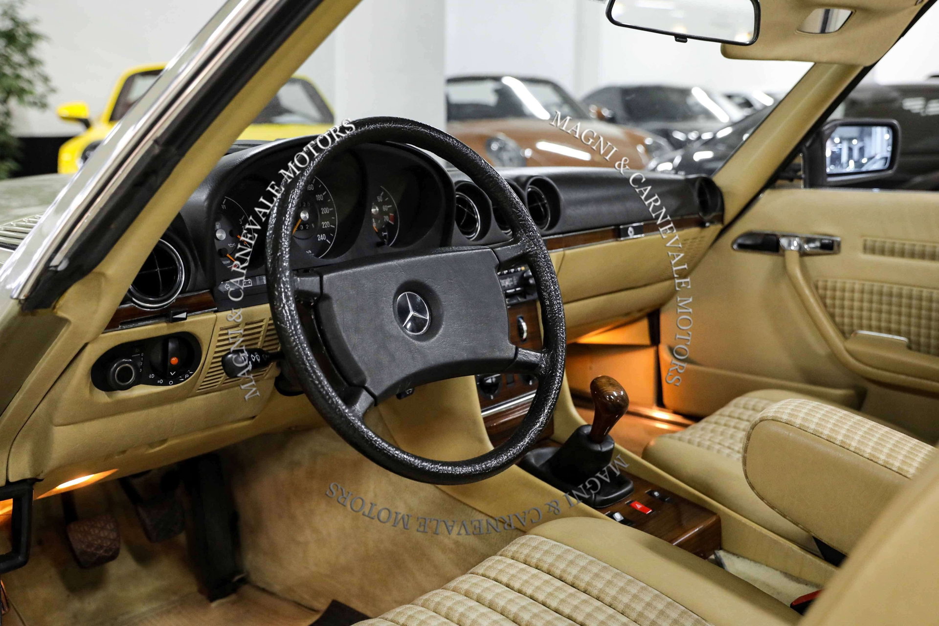 1982 Mercedes-Benz SL - 280 ISCRITTA ALBO A.S.I.|TARGA NERA|LIBRETTO ORIGINALE, foto 9