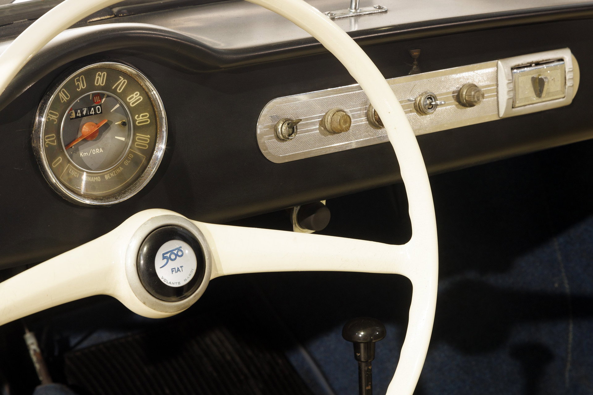 1957 Fiat 500 - Spider Allemano One Off, foto 11