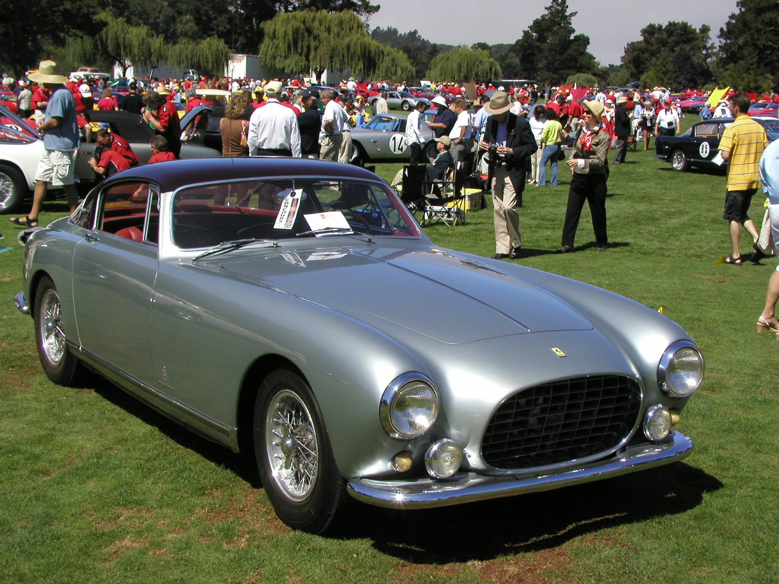 1954 Ferrari 250 - Europa - PARIS MOTOR SHOW 1954 - ONE OF TWO LOW ROOF EUROPA - FERRARI CLASSICHE RED BOOK, foto 7