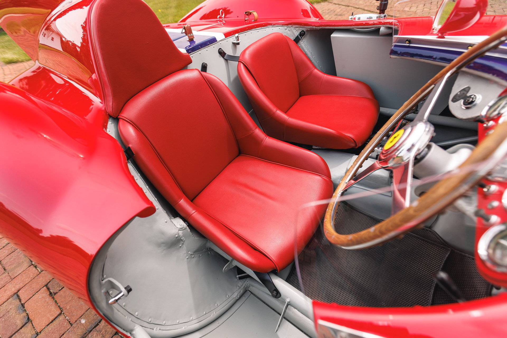 1954 Ferrari 121 LM - 121 LM Scaglietti spyder | Classiche Certified | marque specialist restored | extensive in-period racing history, foto 9