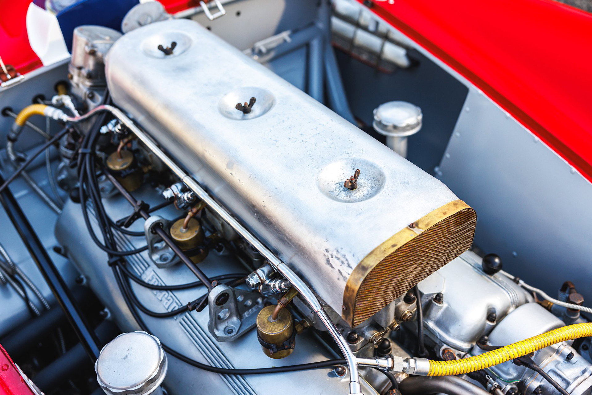 1955 Ferrari 410 Sport - 410 Sport Scaglietti spyder | in-period racing history with Carroll Shelby | marque specialist restored, foto 10