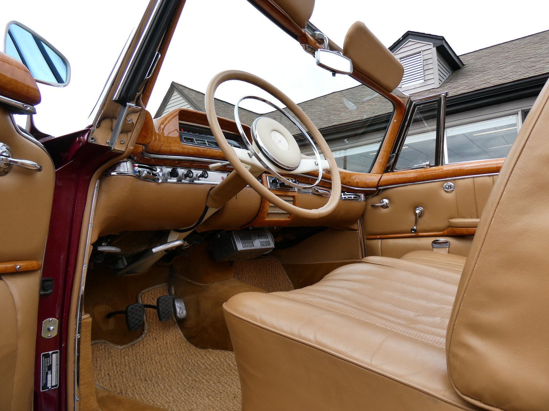 1960 Mercedes-Benz 220 - 220SE Ponton cabriolet | matching numbers original engine | wonderful older restoration | 4 speed manual | original USA delivery, foto 9