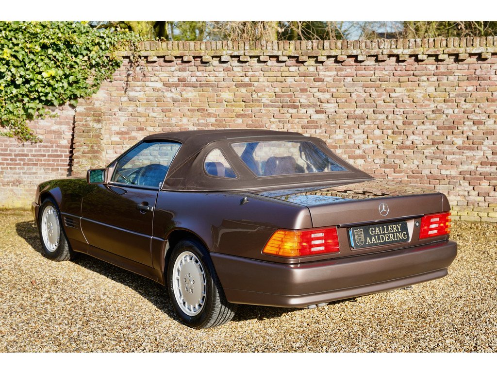 1993 Mercedes-Benz SL - 300 SL "Brown over brown", foto 2