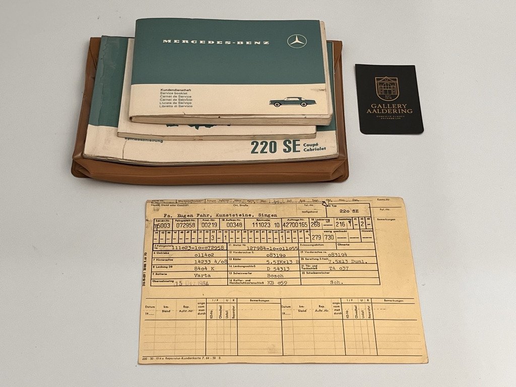 1964 Mercedes-Benz S-Class Heckflosse - 220 SE W111, foto 8