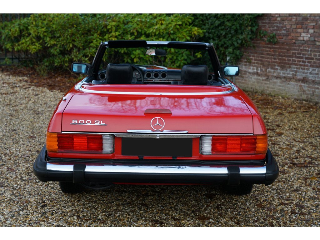 1983 Mercedes-Benz SL - SL500 "Signal Red like Bobby Ewing's Car", foto 6