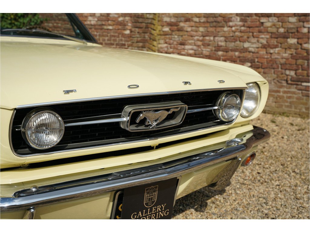 1966 Ford Mustang - GT 289 V8 Convertible "A-code with the Rally-Pac", foto 12
