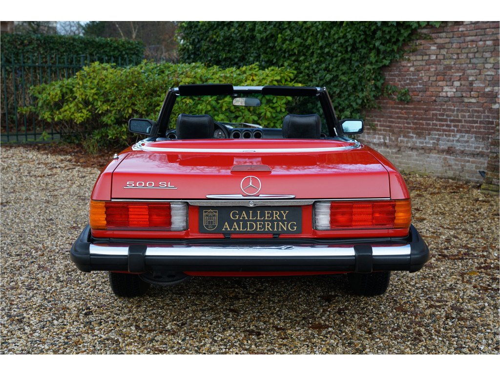 1983 Mercedes-Benz SL - SL500 "Signal Red like Bobby Ewing's Car", foto 11