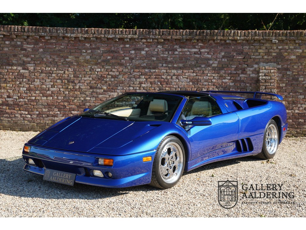 1996 Lamborghini Diablo - Roadster VT "35.000 kms and dealer service", foto 1