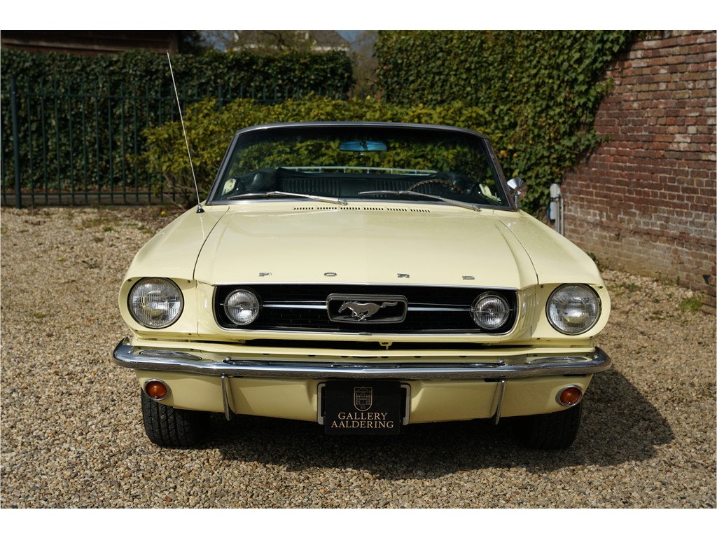 1966 Ford Mustang - GT 289 V8 Convertible "A-code with the Rally-Pac", foto 5