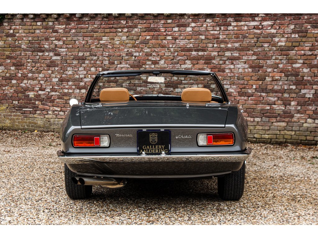 1969 Maserati Ghibli - 4.7 Spyder "The original, straight from the factory", foto 6