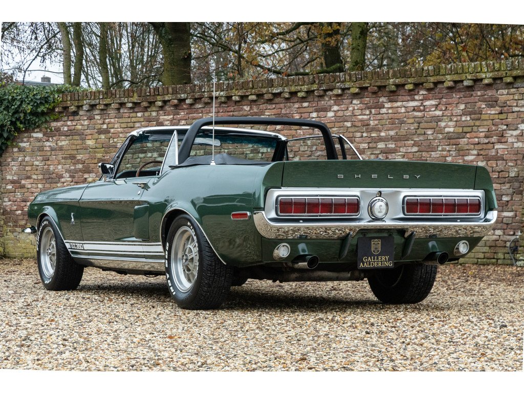 1968 Ford Mustang - Shelby GT350 Convertible "Factory Shelby Paxton Supercharger", foto 2