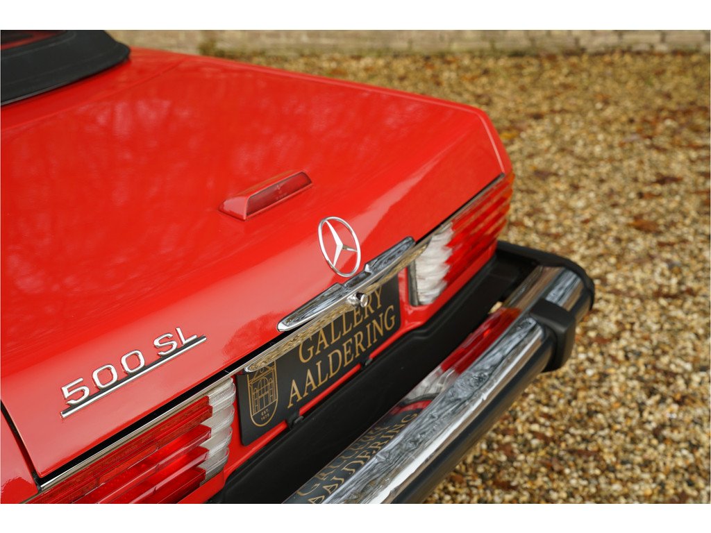 1983 Mercedes-Benz SL - SL500 "Signal Red like Bobby Ewing's Car", foto 10