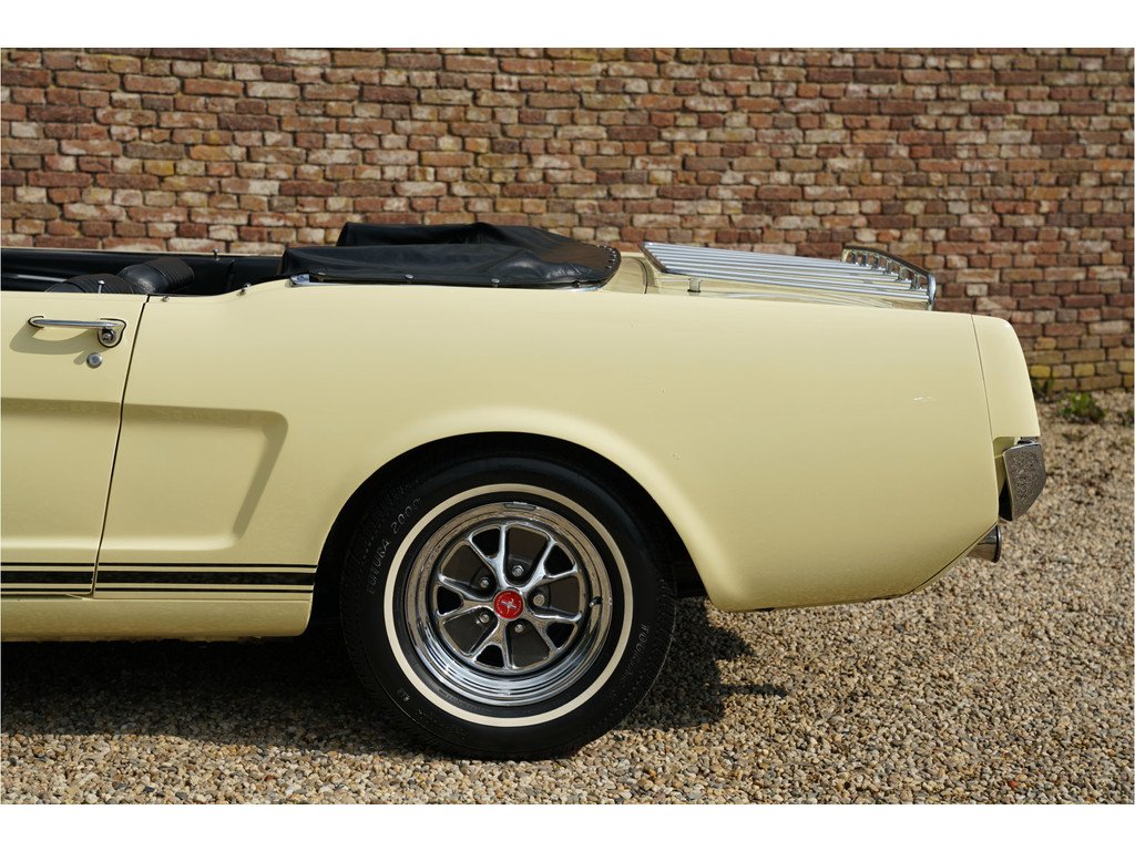 1966 Ford Mustang - GT 289 V8 Convertible "A-code with the Rally-Pac", foto 8