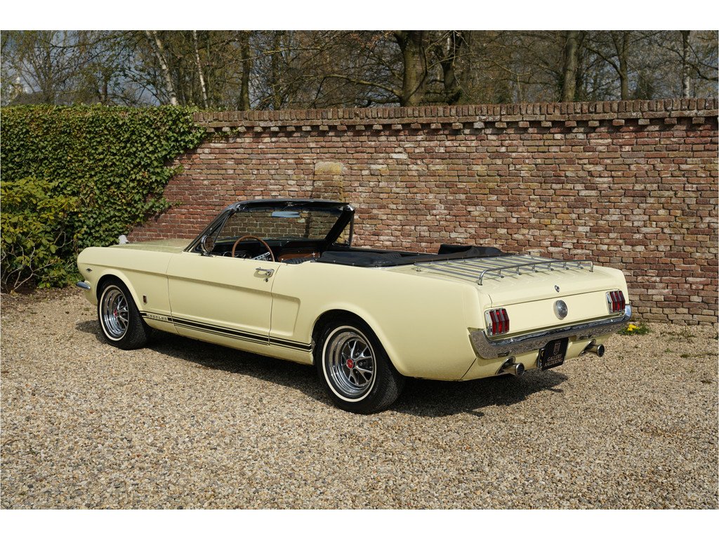 1966 Ford Mustang - GT 289 V8 Convertible "A-code with the Rally-Pac", foto 2