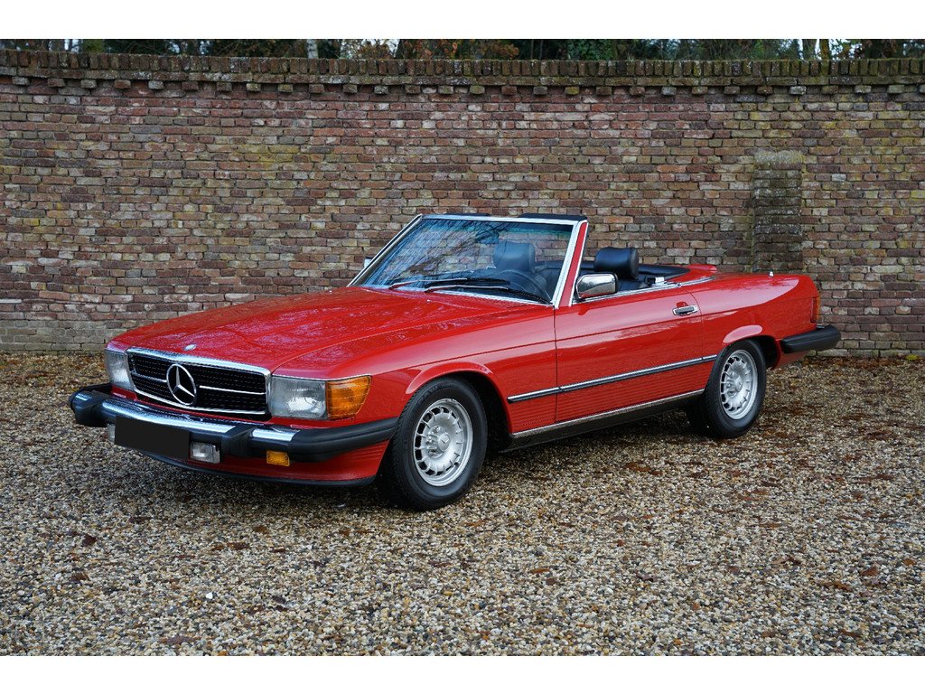 1983 Mercedes-Benz SL - SL500 "Signal Red like Bobby Ewing's Car", foto 1