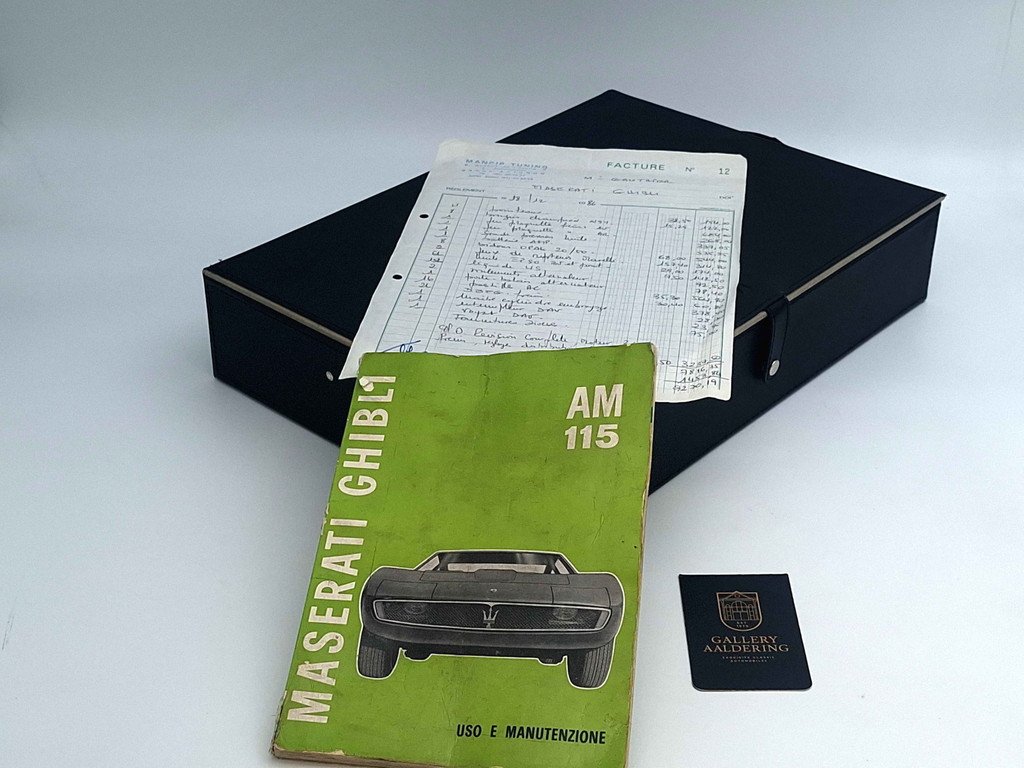 1969 Maserati Ghibli - 4.7 Coupé "With a world-famous first owner", foto 7