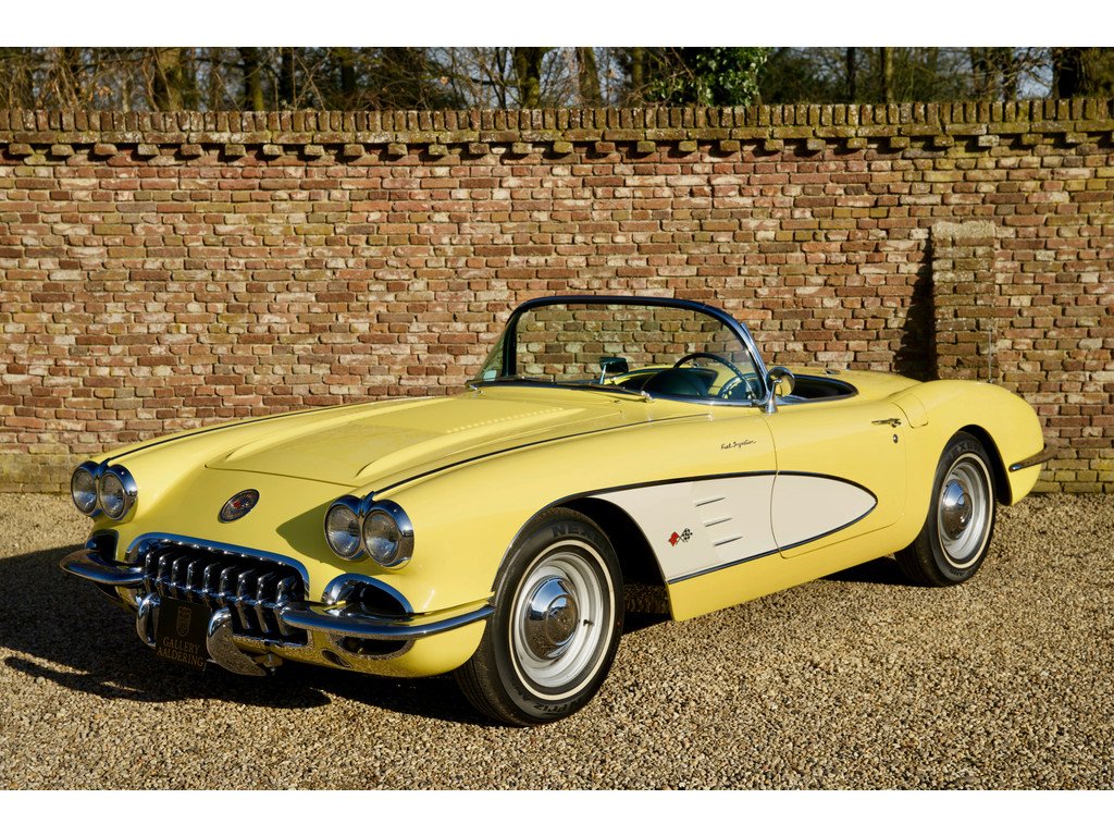 1958 Chevrolet Corvette - C1 "Fuelie" Injection TOP CONDITION!, foto 1