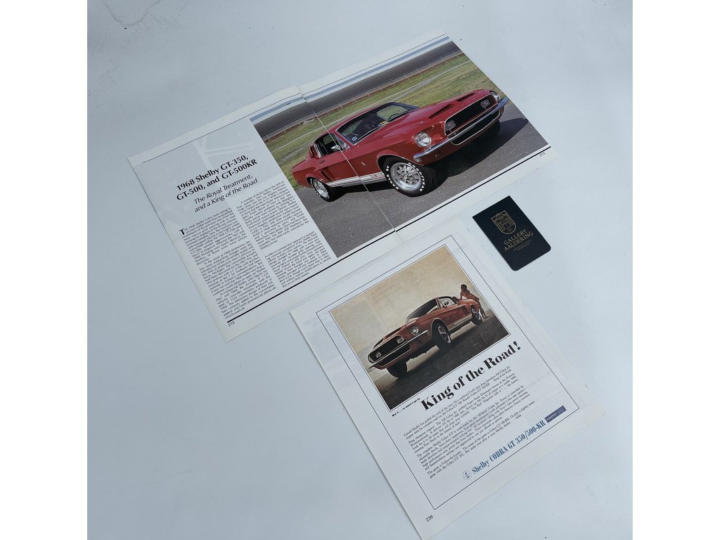 1968 Ford Mustang - Shelby GT350 Convertible "Factory Shelby Paxton Supercharger", foto 12