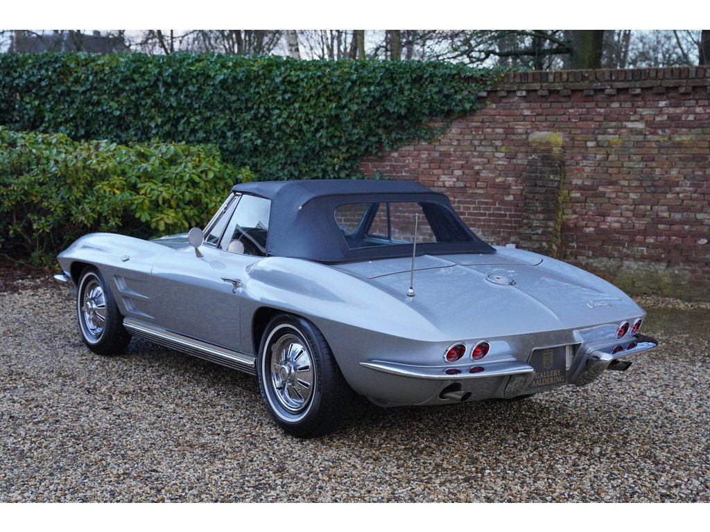 1964 Chevrolet Corvette - C2 Sting Ray Convertible "Black plate Corvette", foto 7