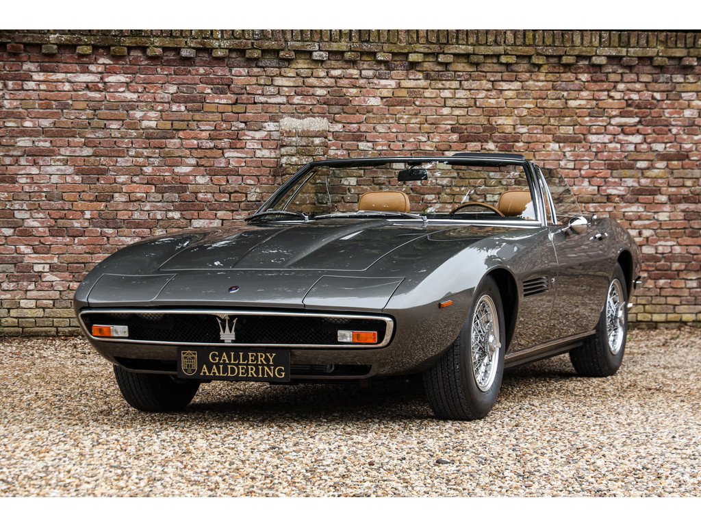 1969 Maserati Ghibli - 4.7 Spyder "The original, straight from the factory", foto 1