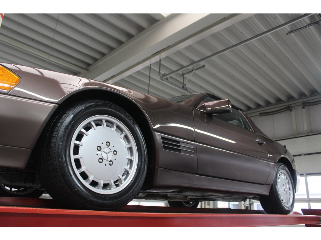 1993 Mercedes-Benz SL - 300 SL "Brown over brown", foto 7