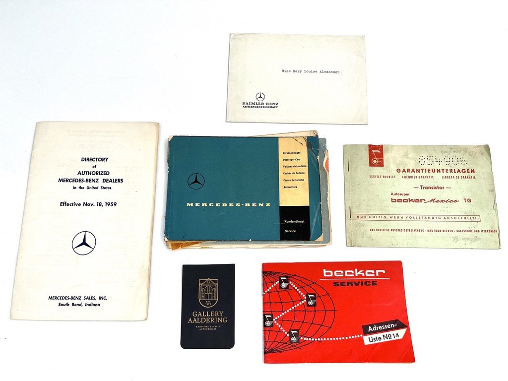 1960 Mercedes-Benz SL 190 - SL "Matching Numbers", foto 7