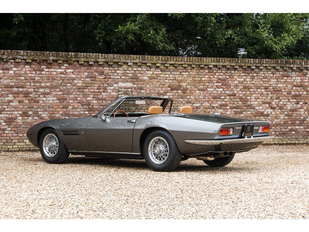 1969 Maserati Ghibli - 4.7 Spyder "The original, straight from the factory", foto 2