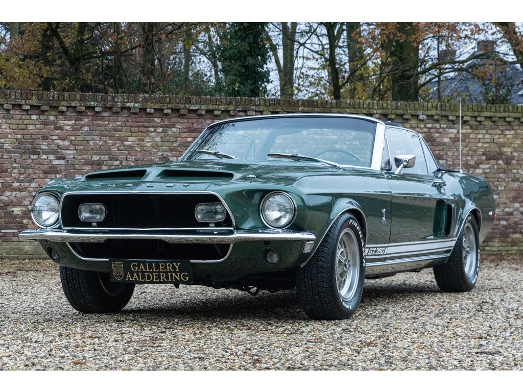 1968 Ford Mustang - Shelby GT350 Convertible "Factory Shelby Paxton Supercharger", foto 1