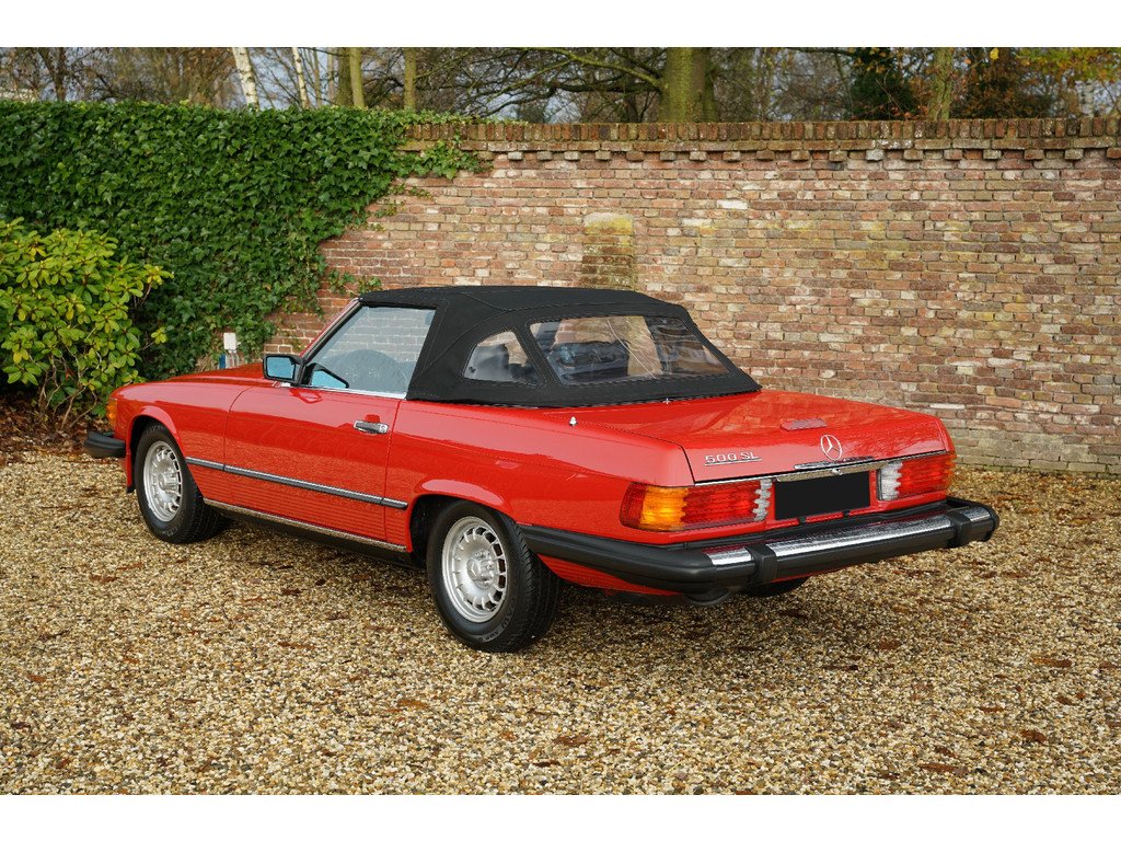 1983 Mercedes-Benz SL - SL500 "Signal Red like Bobby Ewing's Car", foto 2